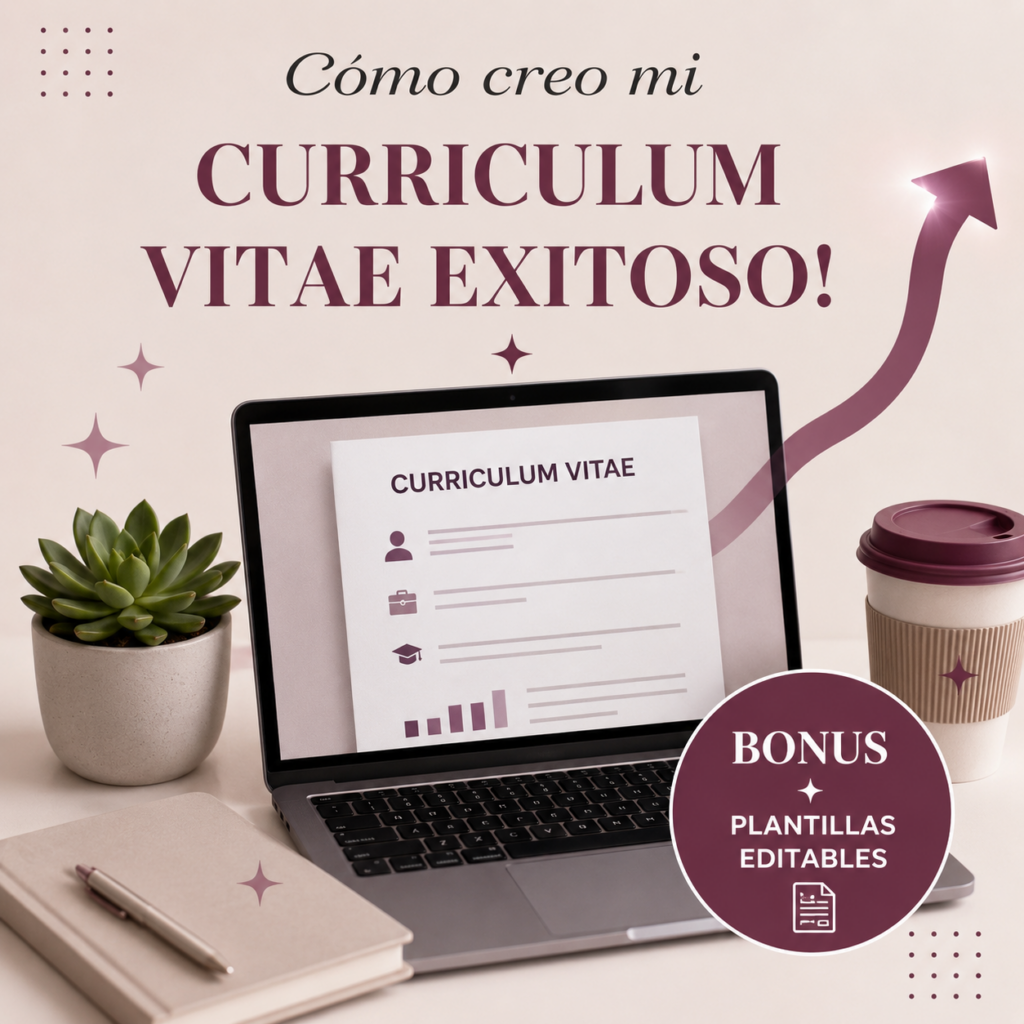 Diseña tu CV como un experto + 2 BONUS